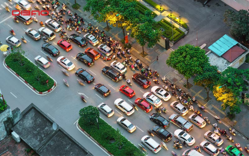 Đi ngược chiều là một hành vi vi phạm giao thông phổ biến